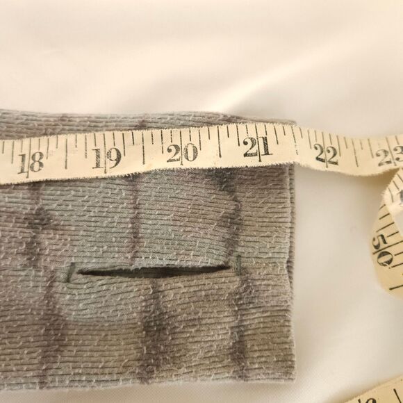 Athleta Womens Large Gray Fleece Lined Coaster Luxe Thumbhole Sweatshirt Crew - Picture 7 of 8